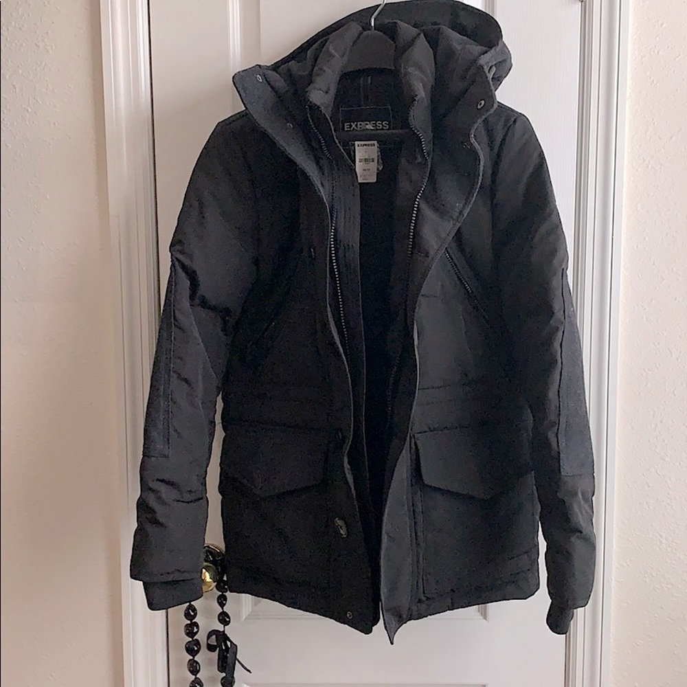 Men’s Express Coat- Black XS
